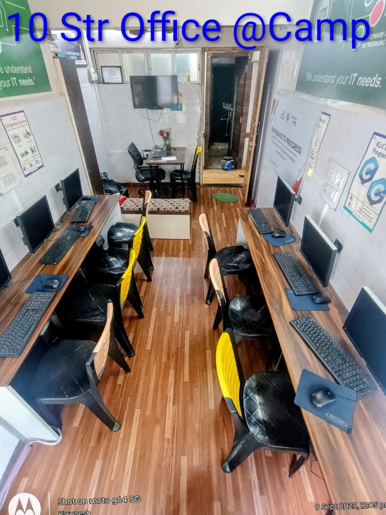10-seater office in Pune Camp - View 1